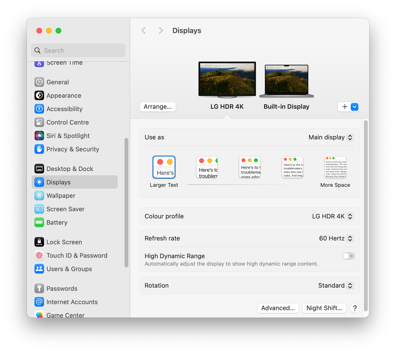 4k Display 2x scaling